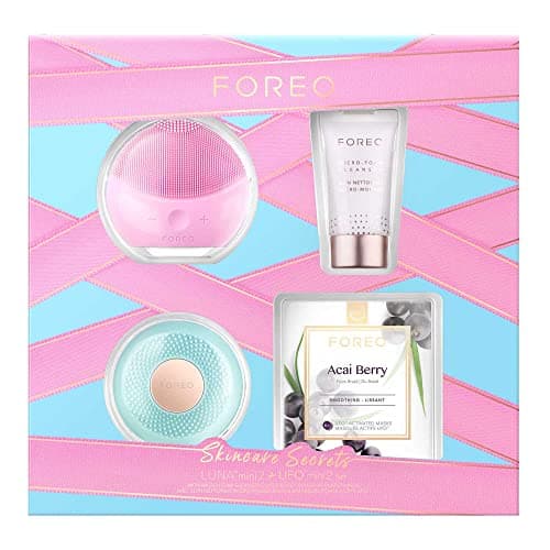 Image of FOREO LUNA Mini 2 + UFO Mini 2 + Micro-Foam Cleanser 20ml + 6 UFO Power Activated Masks FOREO Skincare Set
