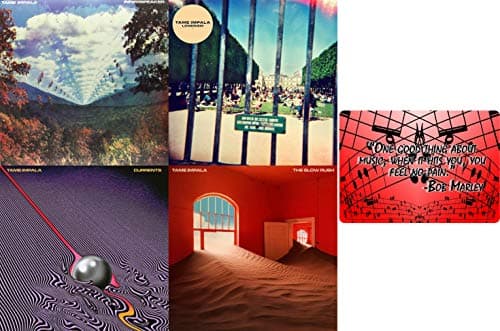 Image of Tame Impala: Complete CD 4 Studio Album Discography (Innerspeaker / Lonerism / Currents / The Slow Rush) with Bonus Art Card