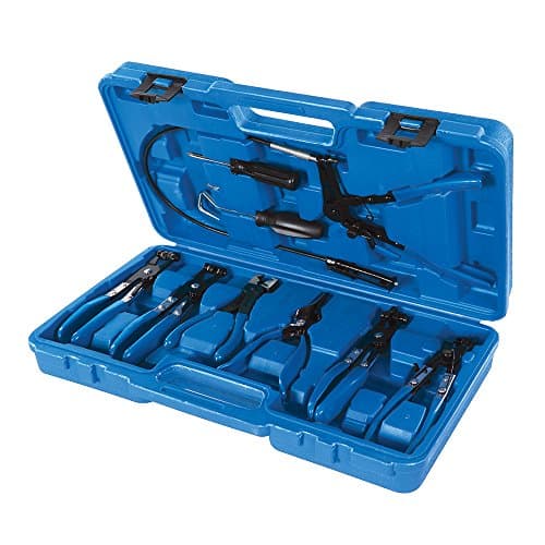 Image of Silverline Hose Clip Removal Tool Set 9pce 18 - 54mm (984748), Blue