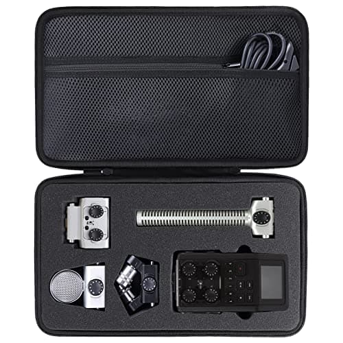 Image of co2CREA Storage Carry Travel Hard Case for Zoom H6 All/SSH-6 / EXH-6 / MSH-6 Portable Recorder(Case Only,Without Recorder)