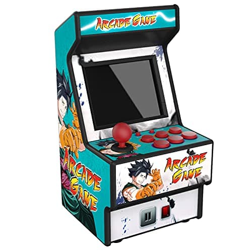 Image of Mini Arcade Machine, 156 Built-In 16-Bit Games, 2.8” Full Colour Screen, 8-Way Joystick, Handheld Retro Games Console – Gaming by Golden Security!