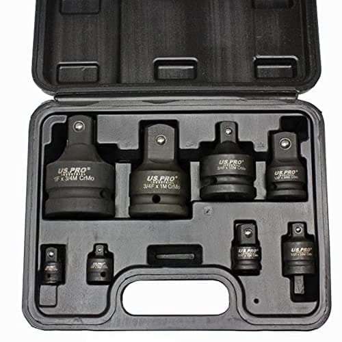 Image of US PRO 8pc Impact Socket Adaptor Set Convertor Reducer Convertor Apaptors B1488