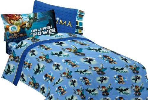 Image of LEGO Legends Chima Laval Sheet Set 4pc Full Bedding