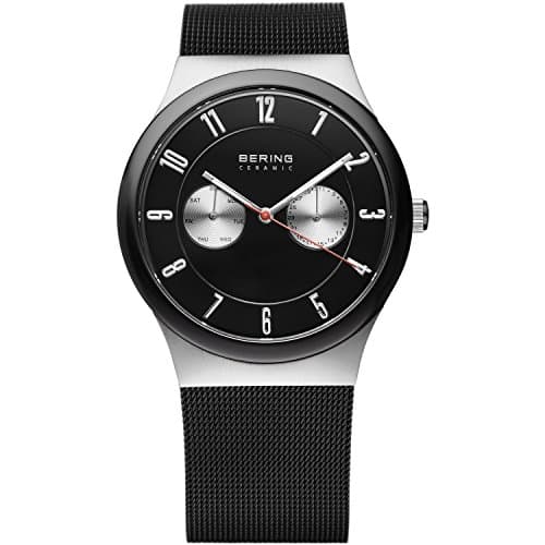 Image of BERING Unisex Analog Quartz ceramic collection Watch with stainless steel Strap and Sapphire Crystal 32139-202