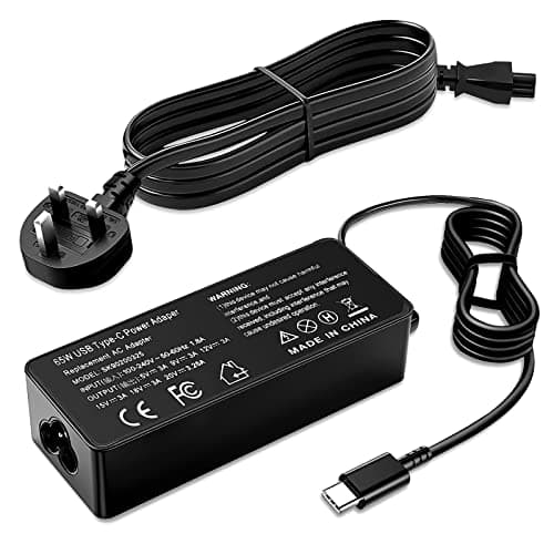Image of 65W USB C Charger Compatible With LG Gram Laptop 14 15 16 17 Series 14Z90P 14Z90Q