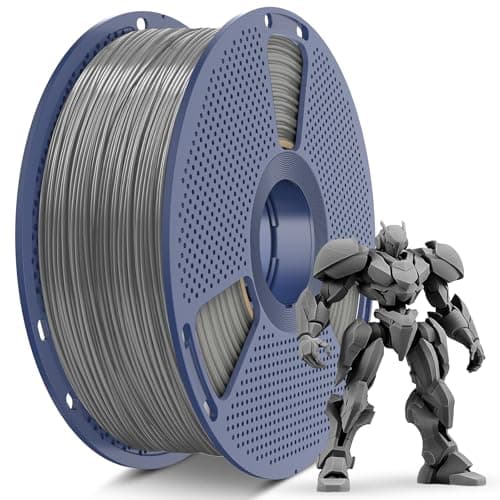 Image of SUNLU ABS Filament 1.75mm, High Strength 3D Printer Filament, High Temperature Resistance 3D Printing Filament 1.75mm, 1KG Spool, abs Gray