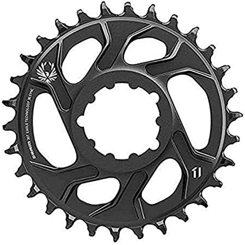 Image of Sram Eagle X-Sync 38T Direct Mount Off-Set Aluminium 12-Speed Chain Ring - Black, 6 mm