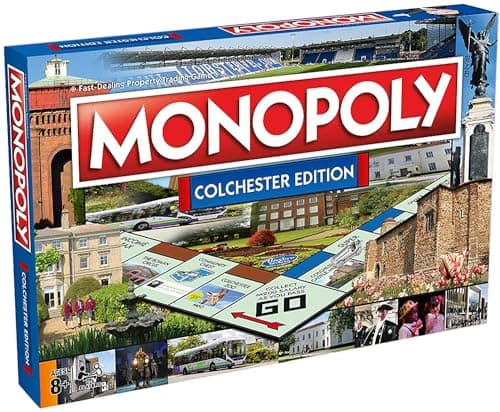 Image of Winning Moves Colchester Monopoly Board Game, Colchester, One Size