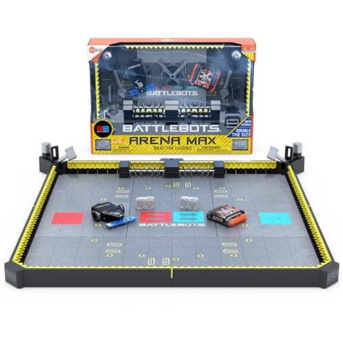 Image of HEXBUG BattleBots Arena MAX, Remote Control Robot Toys for Kids with Over 30 Pieces, STEM Toys for Boys & Girls Ages 8 & Up, Batteries Included