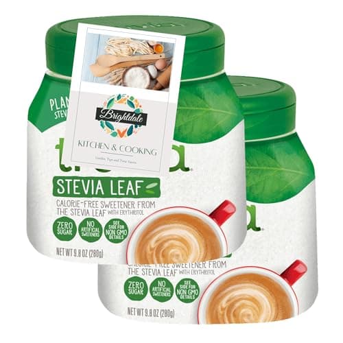 Image of Sweetener Bundle with 2 Jars of Truvia Stevia Leaf Sweetener, 270g with Brightdale Kitchen Booklet