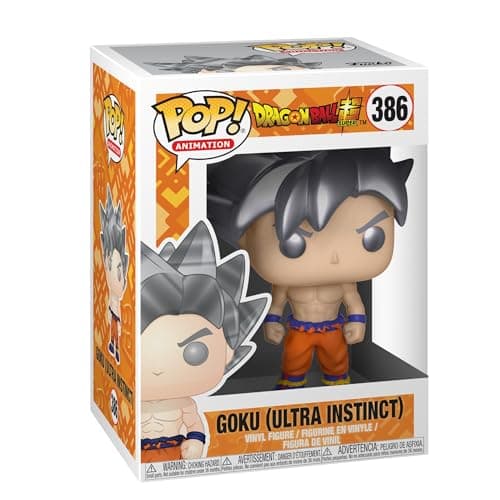 Image of Funko Pop! Animation: DBS - Goku - (Ultra Instinct Form) - Dragon Ball - Collectable Vinyl Figure - Gift Idea - Official Merchandise - Toys for Kids & Adults - Anime Fans