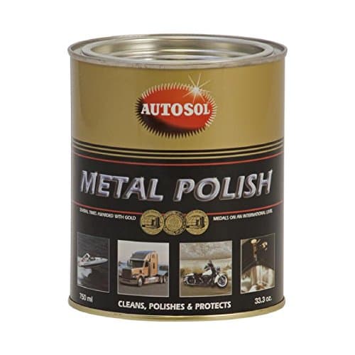Image of Genuine 1x Autosol Metal Polish 750Ml Tin Cleaning Maintenance - Part Number ...