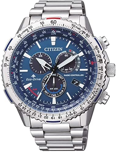 Image of Citizen Men's Chronograph Eco-Drive Watch with Stainless Steel Strap CB5000-50L