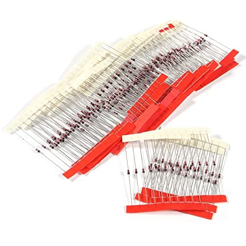 Image of AEDIKO 27 Value 270pcs 1/2W Zener Diodes Assortment Kit 2.4V 2.7V 3.0V 3.3V 3.6V 3.9V 4.3V 4.7V 5.1V 5.6V 6.2V 6.8V 7.5V 8.2V 9.1V 10V 12V 13V 15V 16V 18V 20V 22V 24V 27V 30V 33V