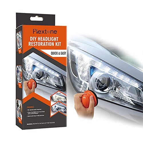 Image of Plextone Professional Headlight Restoration Kit DIY Headlamp Brightener Car Care Repair kit Head Lense Clean(manual) (S205-M)1