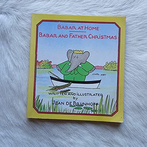 Image of Babar at Home,Babar and Father Christmas