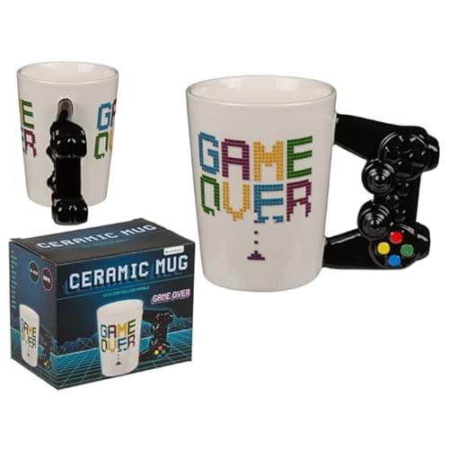 Image of BLUECHOLON Game Over Ceramic Mug with Handle Handle 350ml