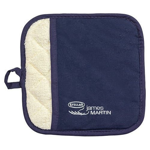 Image of Stellar James Martin Pot Holder, Oven Glove, Apron, Cotton (Pot Holder, 20cm)