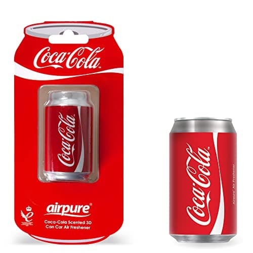 Image of Airflair' Coca Cola 3D Tin Original Air Freshener Can for Ventilation Clip