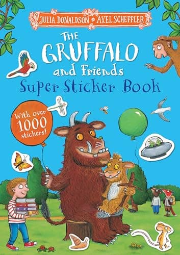 Image of The Gruffalo and Friends Super Sticker Book: With over 1000 stickers!