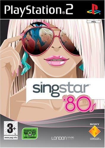 Image of Singstar 80's with Microphone (PS2)