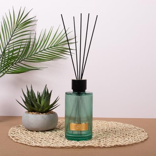 Image of L & P Home & Gifts Inspired by Designer Fragrances Reed Diffuser Suave Diffuser Teal 500Ml For Home & Office | Long-Lasting Reed Diffuser For Fragrance & Air Freshener | Lovely Gift For Women & Men