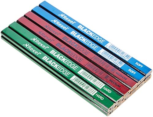 Image of Blackedge 34326 Card of 12 Pencils - Assorted
