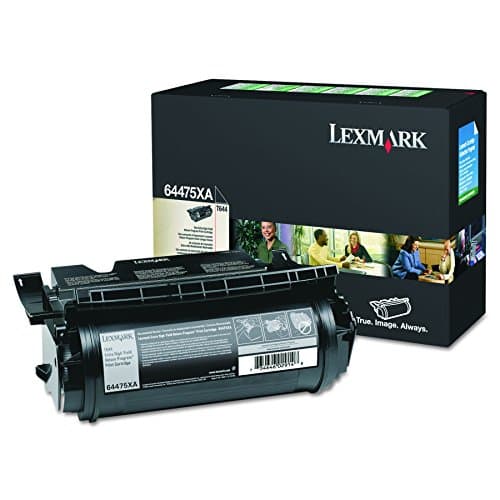 Image of Lexmark 64475XA laser toner & cartridge - laser toner & cartridges (Toner, Black, Laser, T644)