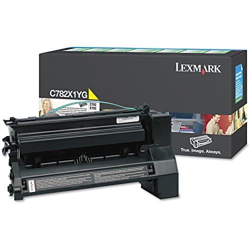Image of Lexmark C782X1YG - C782/X782 15K Yellow Return Cartridge