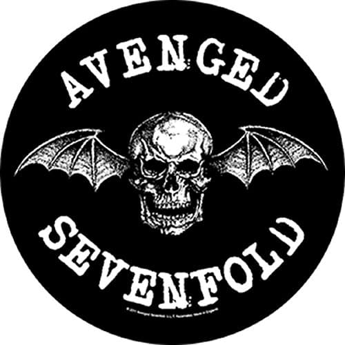 Image of Avenged Sevenfold Death Bat Patch (One Size) (Black/White)