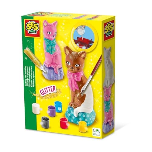 Image of SES Creative Casting and Painting - Cat, Yellow