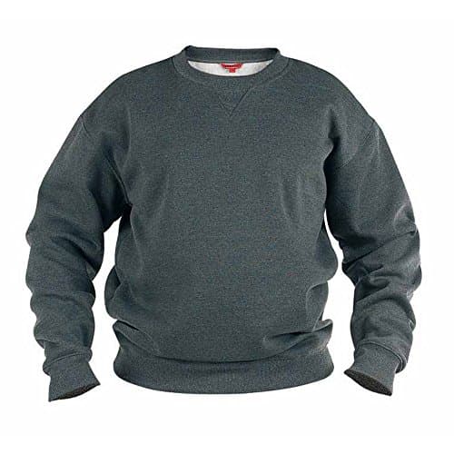 Image of Duke Mens Rockford Kingsize Sweat Crew Neck Jumper (7XL) (Grey)