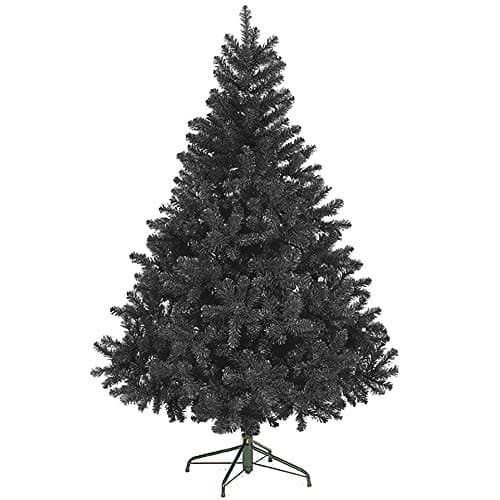 Image of TrendMakers Christmas Tree - Artificial Christmas Trees with Lush Pine Tips | Bushy & Slim Xmas Tree - Sturdy Metal Stand & Free Storage Bag - Available In (3ft, 4ft, 5ft, 6ft, 7ft)