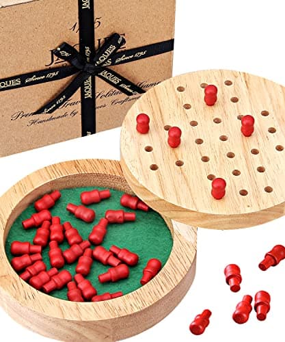 Image of Jaques of London Solitaire Board Game | Wooden Travel Games | Pocket Games | Since 1795