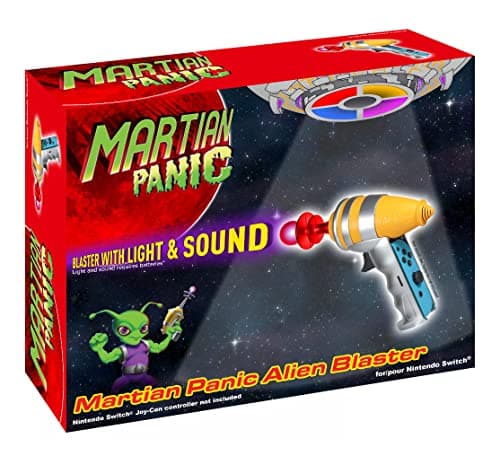 Image of Martian Panic Alien Blaster works with Martian Panic Nintendo Switch