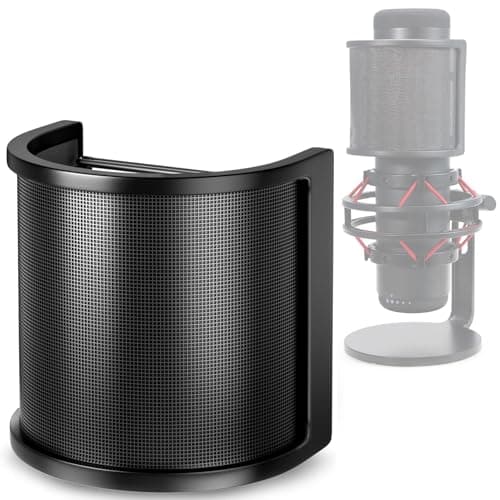 Image of HyperX QuadCast Pop Filter - Microphone Windscreen Cover Compatible with HyperX QuadCast S USB Gaming Microphone by YOUSHARES