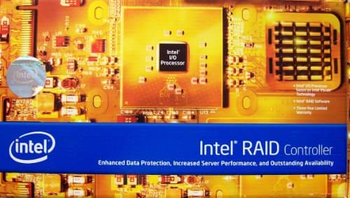 Image of Intel RAID Controller SRCS28X - Storage controller (RAID) - 8 Channel - SATA II - 300 MBps - RAID 0, 1, 5, 10, 50 - PCI-X