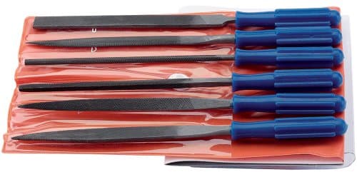 Image of Draper 14185 Warding File Set with Handles, 100mm, 6 Pcs