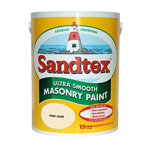 Image of Sandtex masonry paint, 5 litres, ultra smooth brickwork