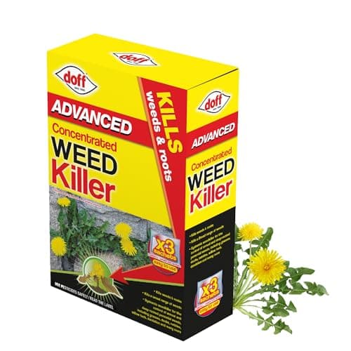 Image of Doff Advanced Concentrated Weedkiller 3 x 80ml sachets