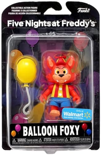 Image of Funko Action Figure: Five Nights At Freddy's (FNAF) SB - Balloon Foxy - Collectable Toy - Gift Idea - Official Merchandise - for Boys, Girls, Kids & Adults