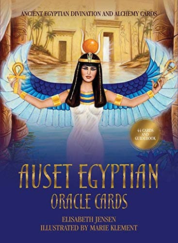 Image of Auset Egyptian Oracle Cards: Ancient Egyptian Divination and Alchemy Cards (Rockpool Oracle)