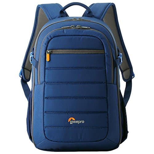Image of Lowepro LP36893-PWW, Tahoe 150 Backpack for Camera with Customisable Interior, Fits DSLR with Lens, Extra Lens, Blue, 10 Inch Tablet, 40 x 28 x 41 cm