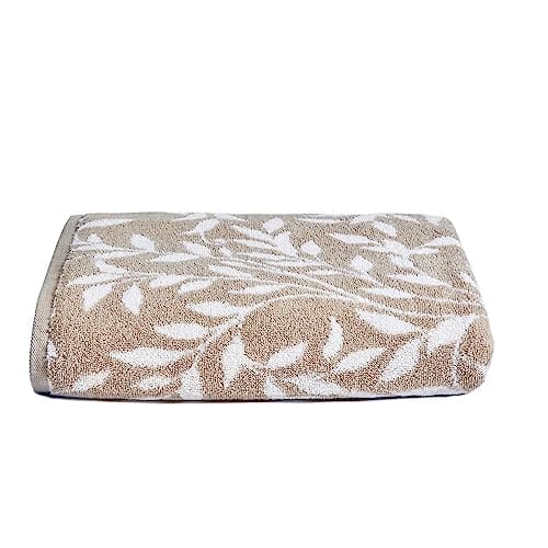 Image of Dreams & Drapes Bathroom - Sandringham - 100% Cotton Bath Towel - 70 x 130cm in Natural, (SGWNLUXPZD)