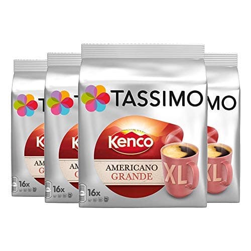 Image of Tassimo Kenco Americano Grande (Pack of 4) 16 T-discs