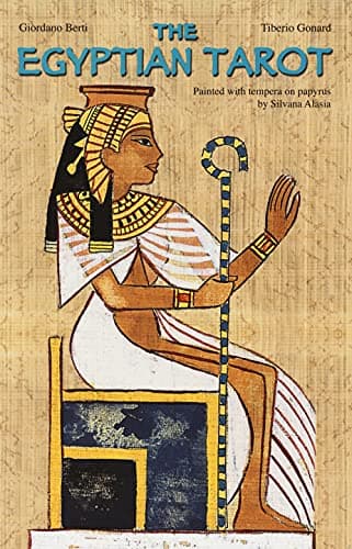 Image of Egyptian Tarot: Book and Card Set, 78 cards and 160 page book