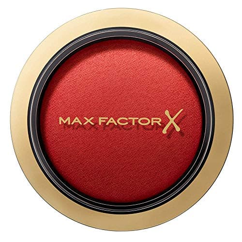 Image of Max Factor Compact Blush Cheeky Coral 35 Marbled Rouge for the Perfect Glow Multitonal Powder Blush Apricot