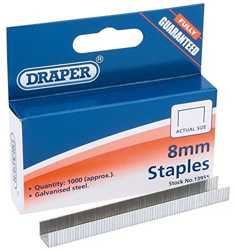 Image of Draper 13955 1000 x 8mm Heavy Duty Staples