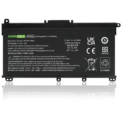 Image of JerriCell HT03XL HTO3XL L11119-855 Laptop Battery for HP Pavilion 250 G7 255 G7 14-CE 14-CF 14-CK 14-CM 14Q-CY 14S-CF 15-CS 15-CW 15-DA 15-CR 15-CU 17-BY 255 G7 340 G5 348 G5 L11421-542 HSTNN-LB8M