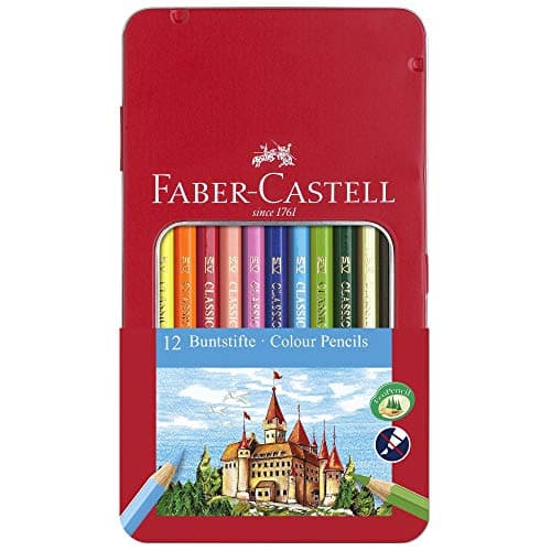 Image of Faber-Castell 115801 Hexagonal Colour Pencil (Pack of 12)